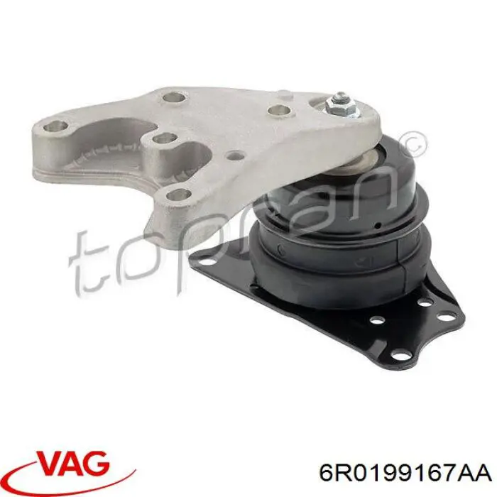 Poduszka (podpora) silnika prawa VAG 6R0199167AA cena, od 77,92 USD