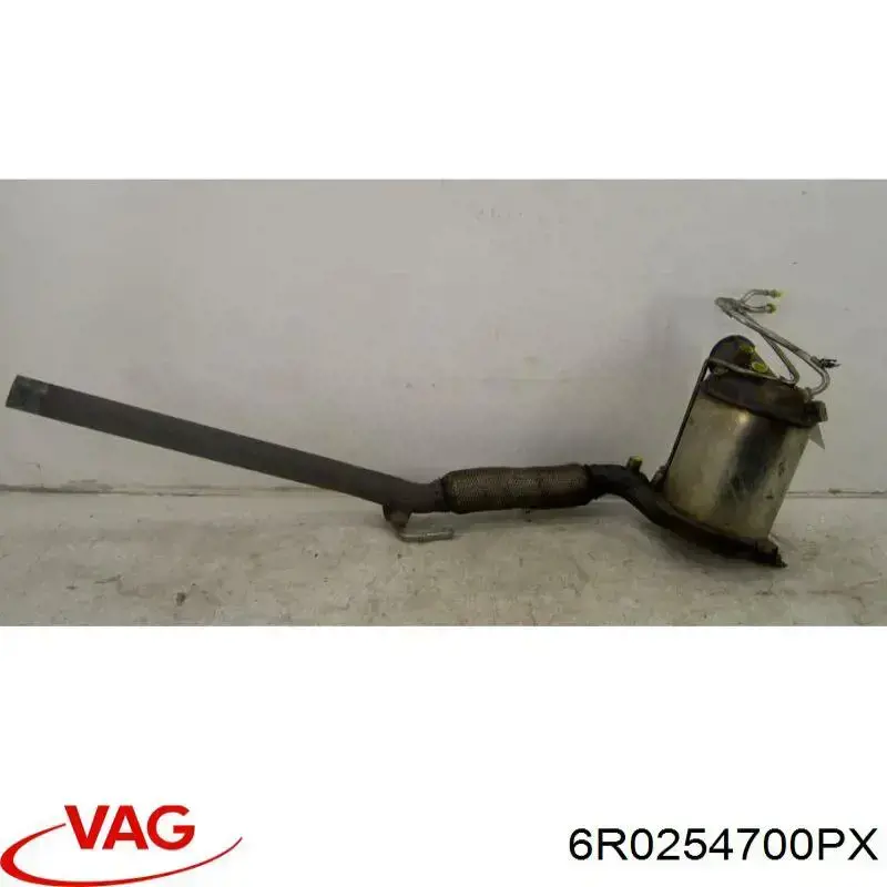 Filtr cząstek stałych układu wydechowego do Volkswagen Polo V 6R1, 6C1