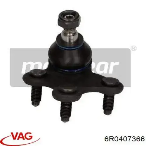 Sworzeń wahacza dolny prawy VAG 6R0407366 cena, od 15,61 USD