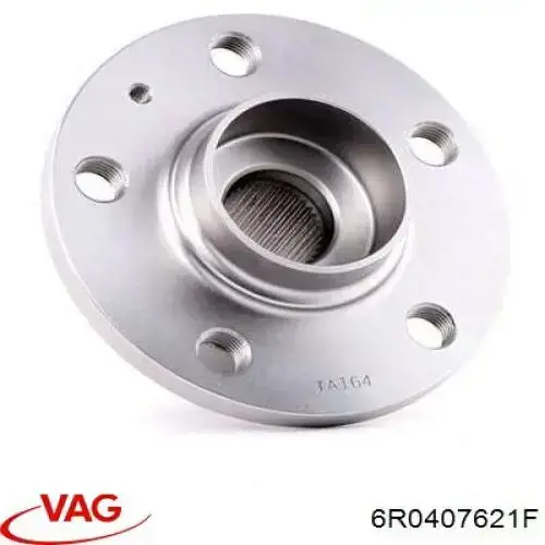 Do koszyka 6R0407621F VAG Piasta przednia