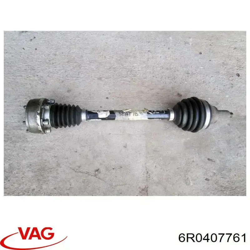 Półoś napędowa przednia lewa VAG 6R0407761 cena, od 37,46 USD
