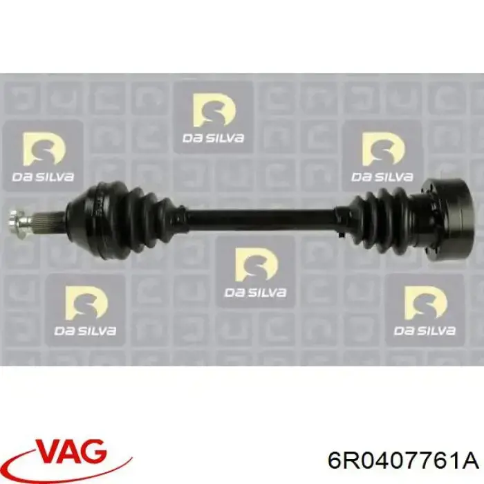Półoś napędowa przednia lewa VAG 6R0407761A cena, od 64,70 USD