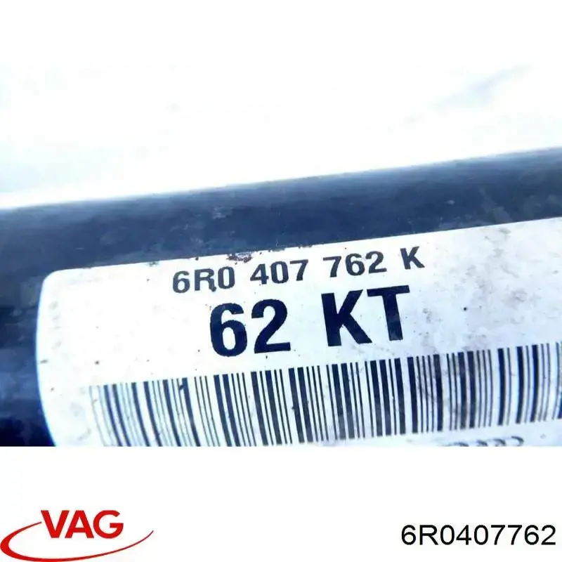 Półoś napędowa przednia prawa VAG 6R0407762 cena, od 107,79 USD