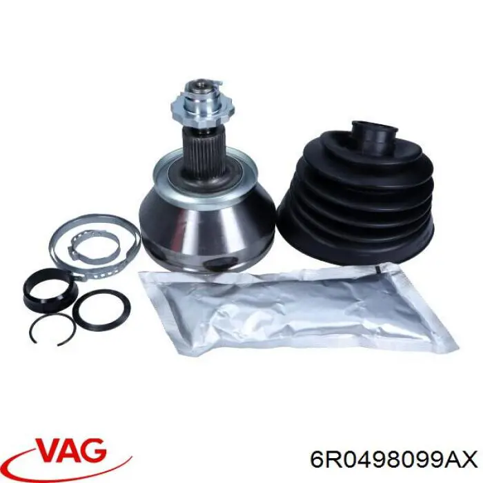 Przegub homokinetyczny przedni zewnętrzny VAG 6R0498099A cena, od 48,23 USD