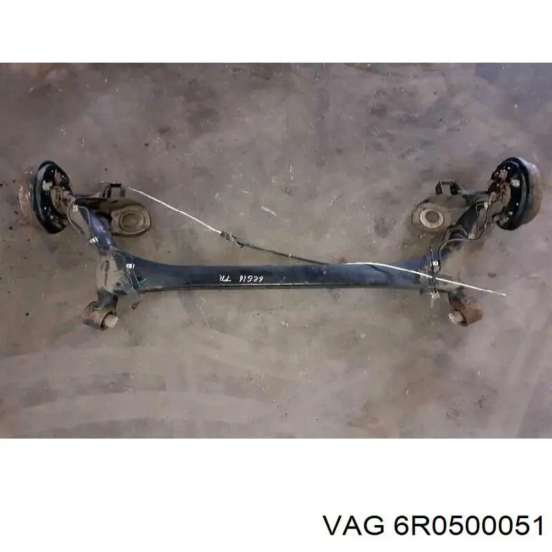 6R0500051 VAG Korpus osi tylnej