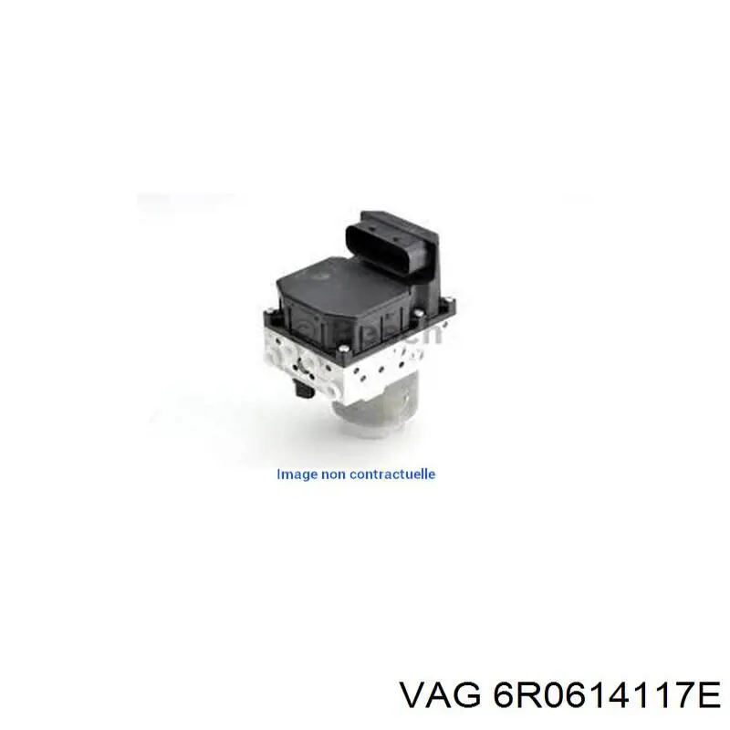 6R0614117E VAG Sterownik ABS  hydrauliczny