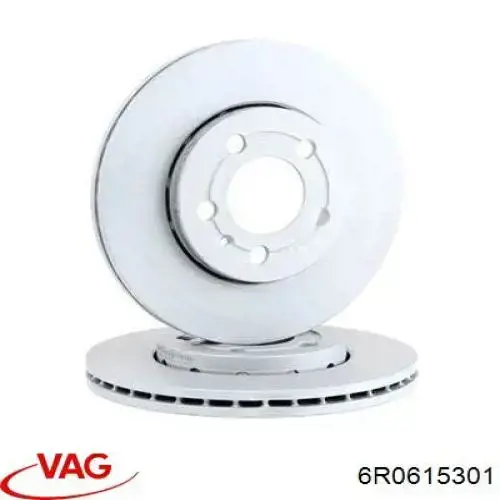 Tarcza hamulcowa przednia 6R0615301 VAG