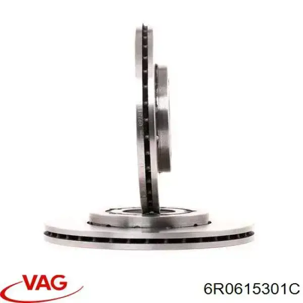 Tarcza hamulcowa przednia VAG 6R0615301C