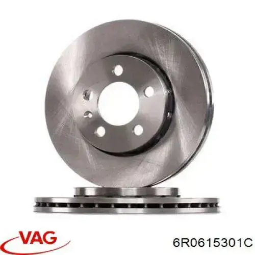 6R0615301C VAG Tarcza hamulcowa przednia