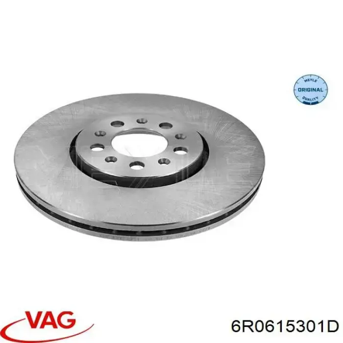 Tarcza hamulcowa przednia VAG 6R0615301D