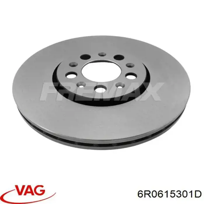 Tarcza hamulcowa przednia VAG 6R0615301D cena, od 89,77 USD