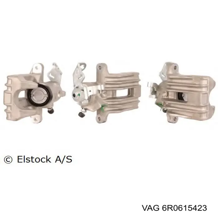 6R0615423 VAG Zacisk hamulcowy tylny lewy