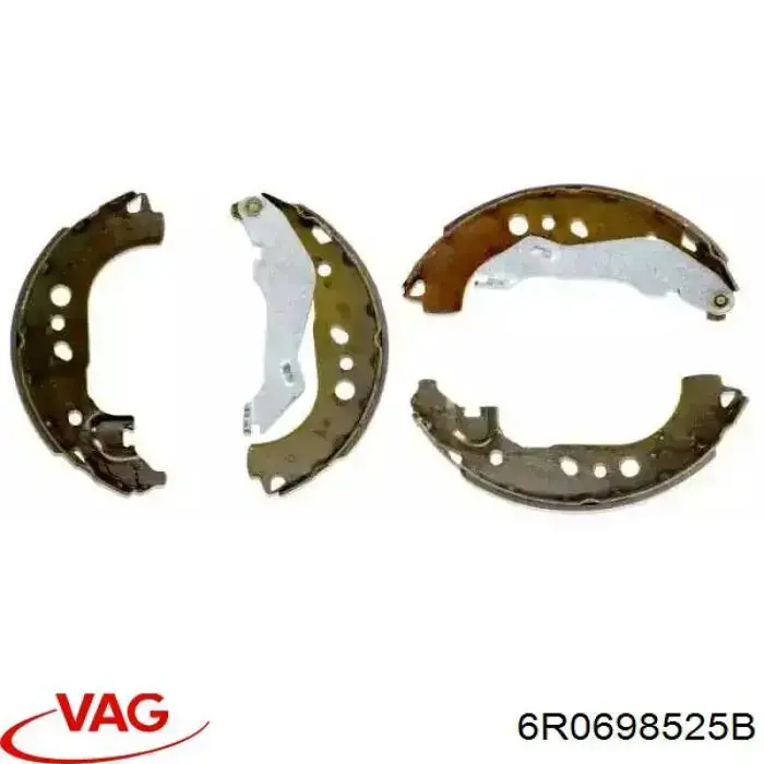 Klocki hamulcowe tylne bębnowe VAG 6R0698525B cena, od 26,62 USD