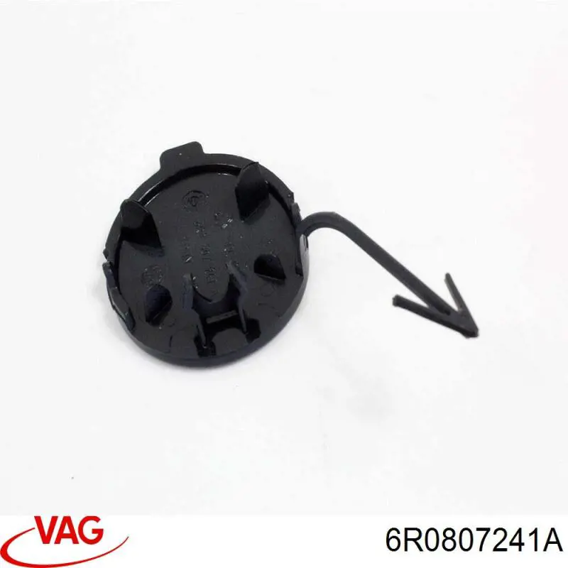 6R0807241A VAG Zaślepka haku holowniczego zderzaka przednia