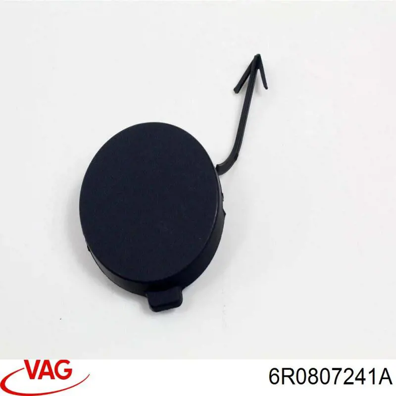 Zaślepka haku holowniczego zderzaka przednia VAG 6R0807241A cena, od 5,53 USD