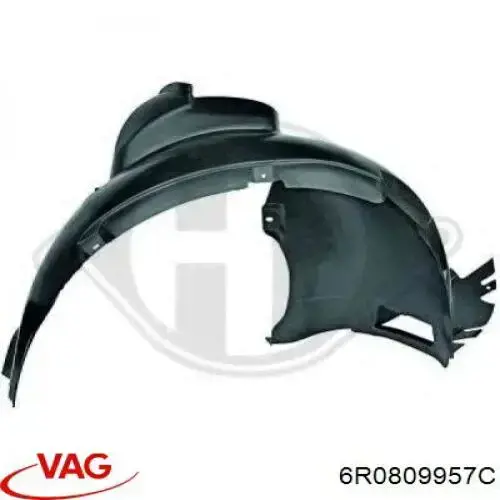 Nadkole błotnika przedniego lewe VAG 6R0809957C cena, od 23,67 USD