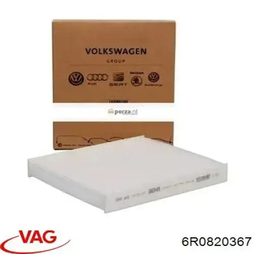 Do koszyka 6R0820367 VAG Filtr kabiny