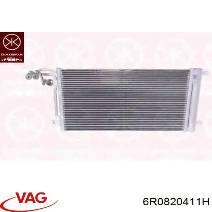 6R0820411H VAG Chłodnica klimatyzacji