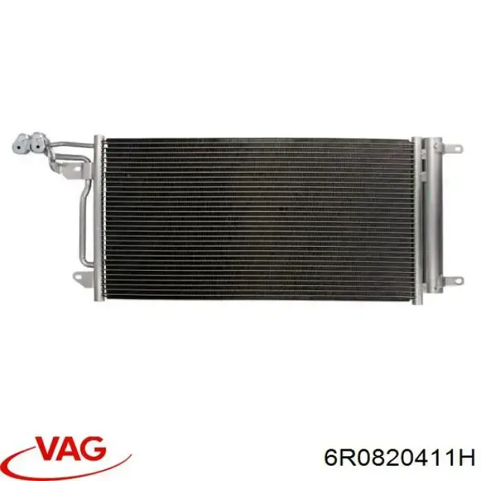 Chłodnica klimatyzacji VAG 6R0820411H cena, od 84,45 USD