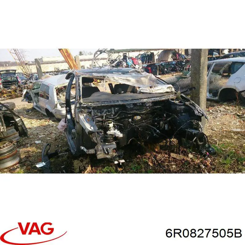Do koszyka 6R0827505B VAG Zamek klapy bagażnika (3/5 drzwi tylnych)