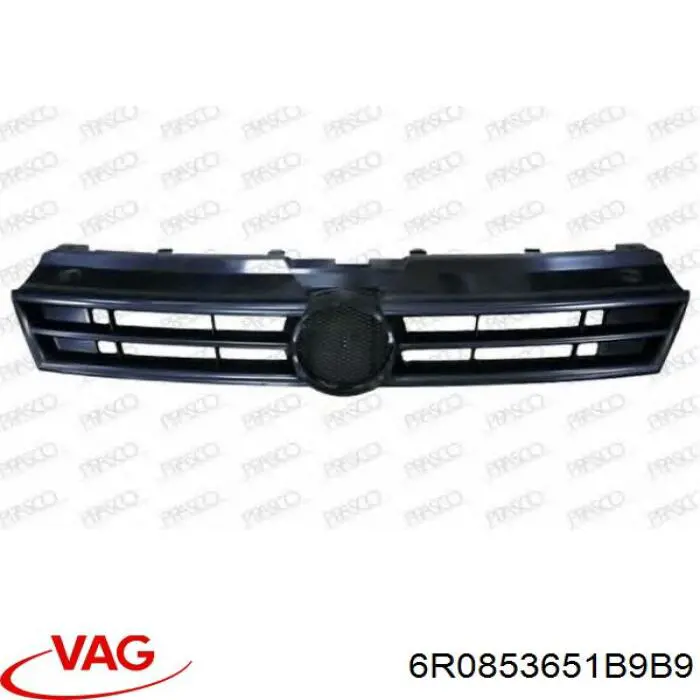 Kratka zderzaka przedniego środkowa VAG 6R0853651B9B9 cena, od 32,24 USD