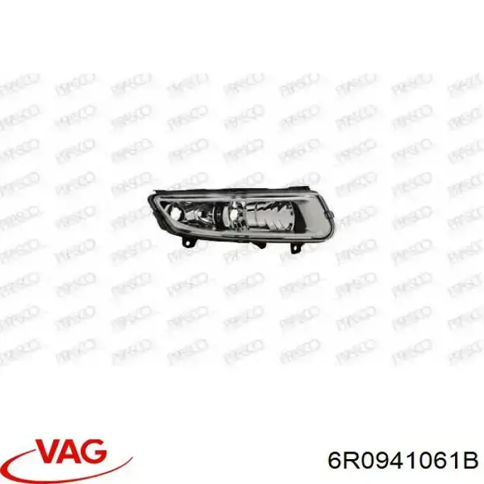 Lampa przeciwmgielna lewa VAG 6R0941061B cena, od 63,08 USD