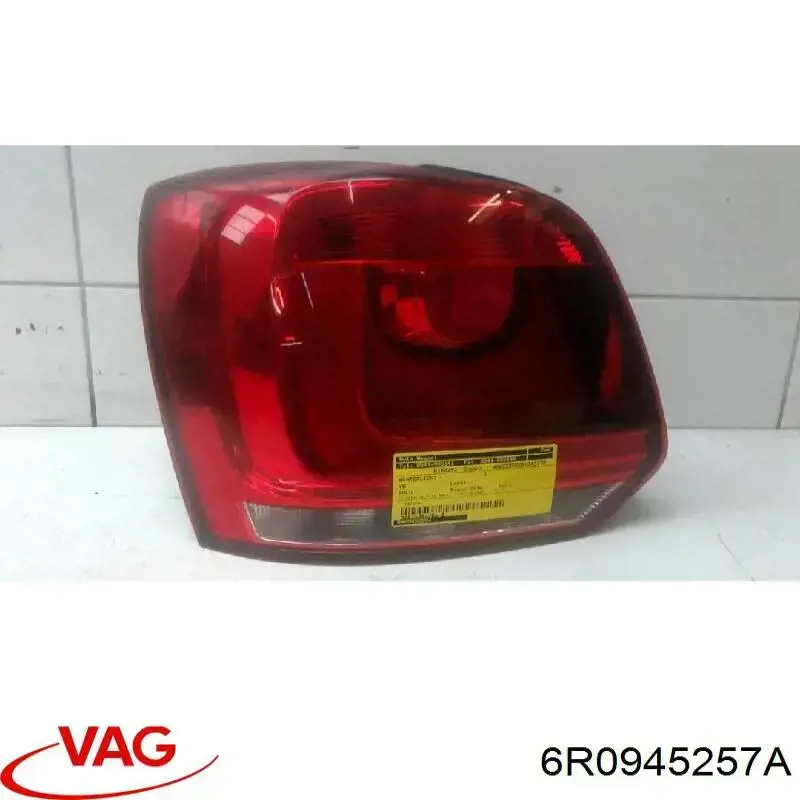 Płyta lampy zespolonej tylnej kontaktowa VAG 6R0945257A cena, od 110,67 USD