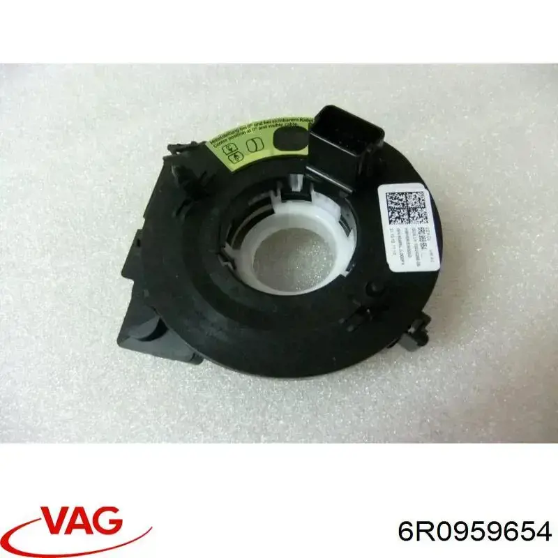 Pierścień kontaktowy AIRBAG, taśma kierownicy 6R0959654 VAG