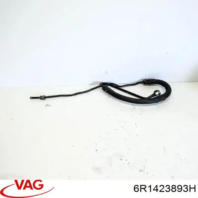 Do koszyka 6R1423893H VAG Przewód hydraulicznego układu wspomagania wysokiego ciśnienia, od pompy do maglownicy (mechanizmu)