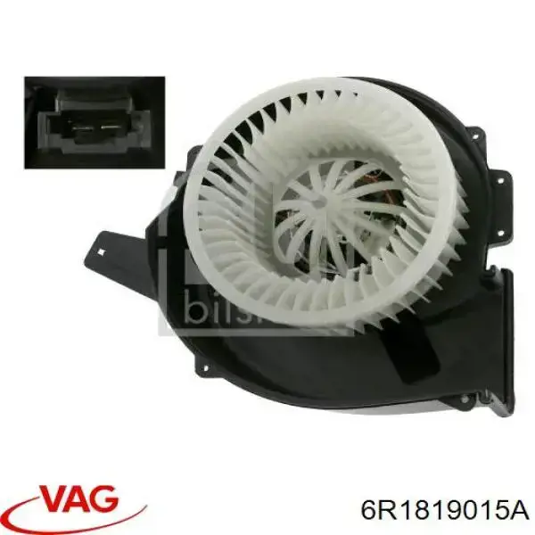 6R1819015A VAG Silniczek wentylatora nagrzewnicy (ogrzewacza wnętrza)