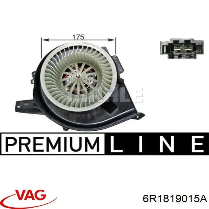 Silniczek wentylatora nagrzewnicy (ogrzewacza wnętrza) 6R1819015A VAG