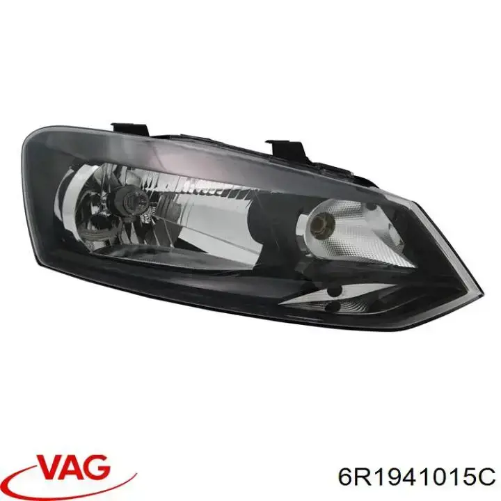 Do koszyka 6R1941015C VAG Reflektor lewy
