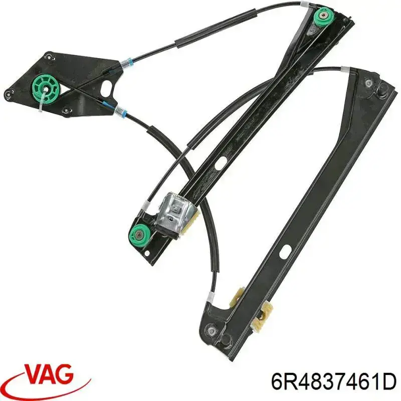 6R4837461D VAG Mechanizm podnoszenia szyby drzwi przednich lewych