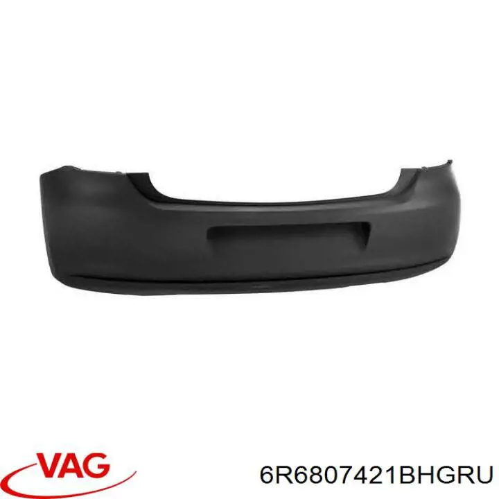 6R6807421BHGRU VAG Zderzak tylny