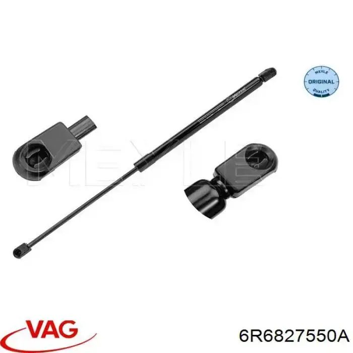 6R6827550A VAG Amortyzator klapy bagażnika (3/5 drzwi-tylnych)
