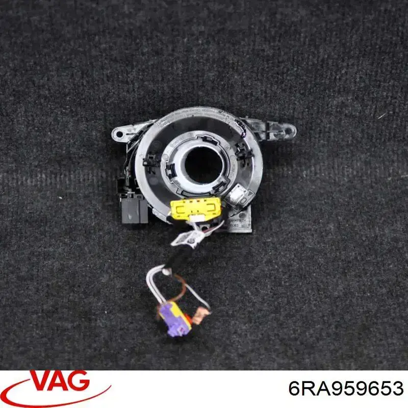 Pierścień kontaktowy AIRBAG, taśma kierownicy VAG 6RA959653 cena, od 44,27 USD