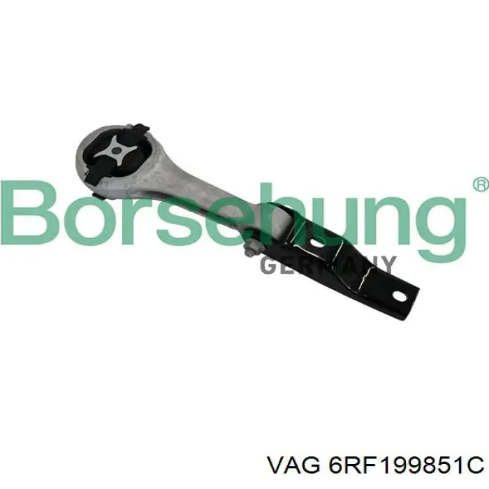 Do koszyka 6RF199851C VAG Poduszka (podpora) silnika tylna