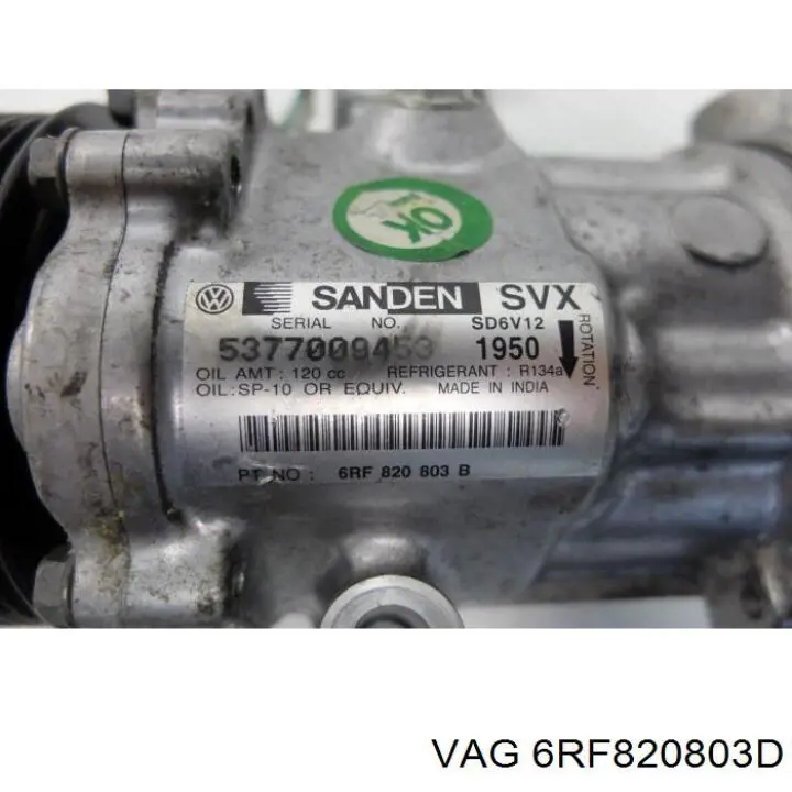 6RF820803D VAG Sprężarka klimatyzacji