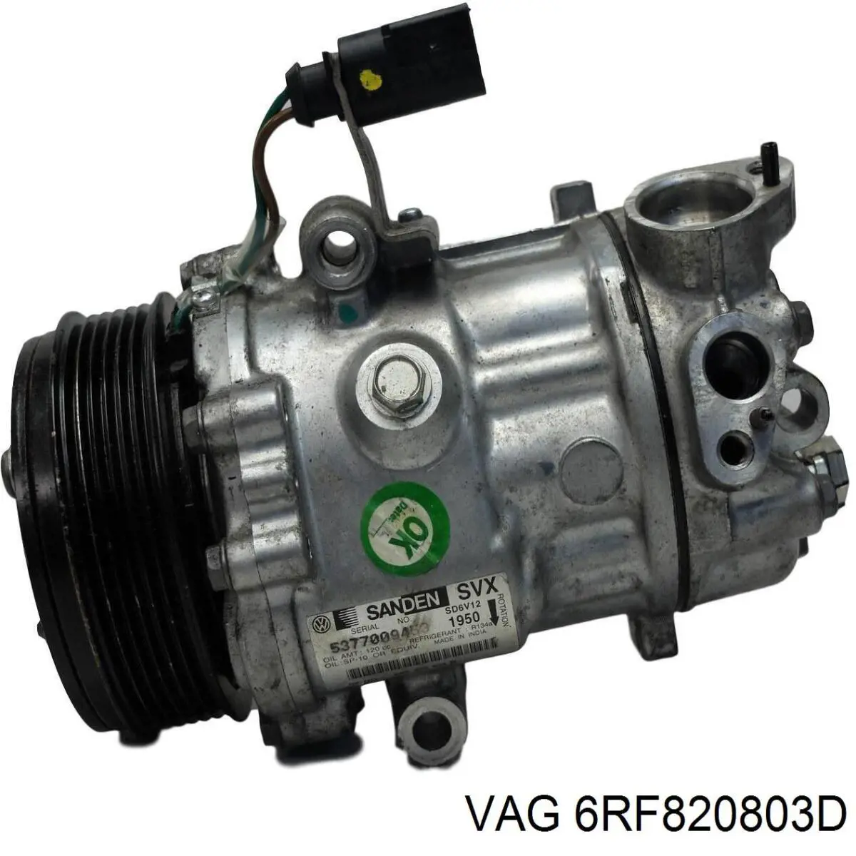 Sprężarka klimatyzacji VAG 6RF820803D cena, od 255,68 USD