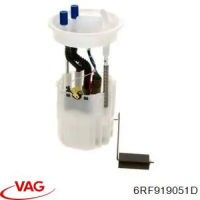 6RF919051D VAG Moduł pompy paliwowej z czujnikiem poziomu paliwa