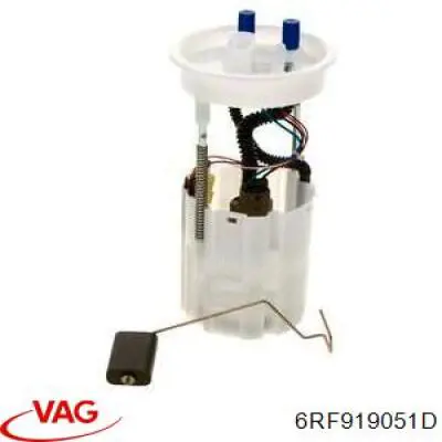 Do koszyka 6RF919051D VAG Moduł pompy paliwowej z czujnikiem poziomu paliwa
