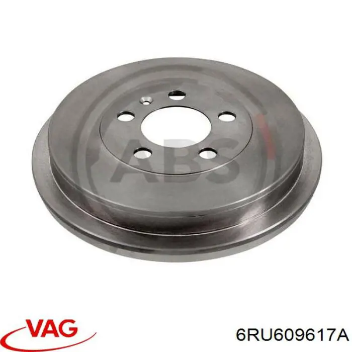 6RU609617A VAG Bęben hamulcowy tylny