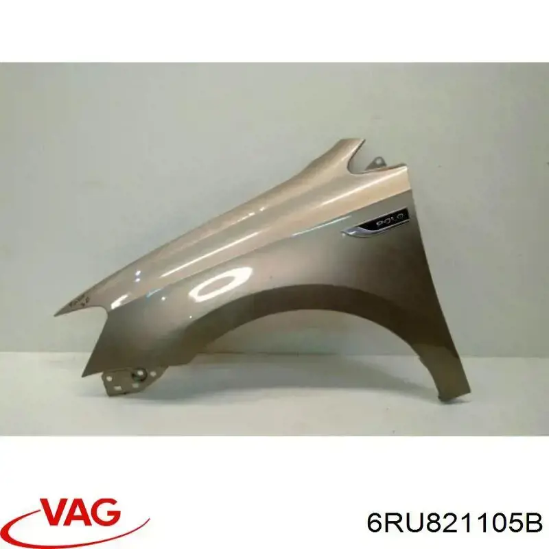 Błotnik przedni lewy VAG 6RU821105B cena, od 46,06 USD