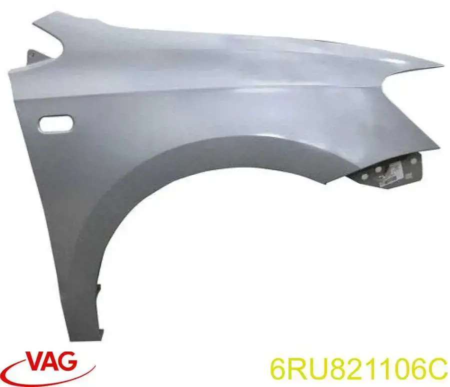 6RU821106C VAG Błotnik przedni prawy
