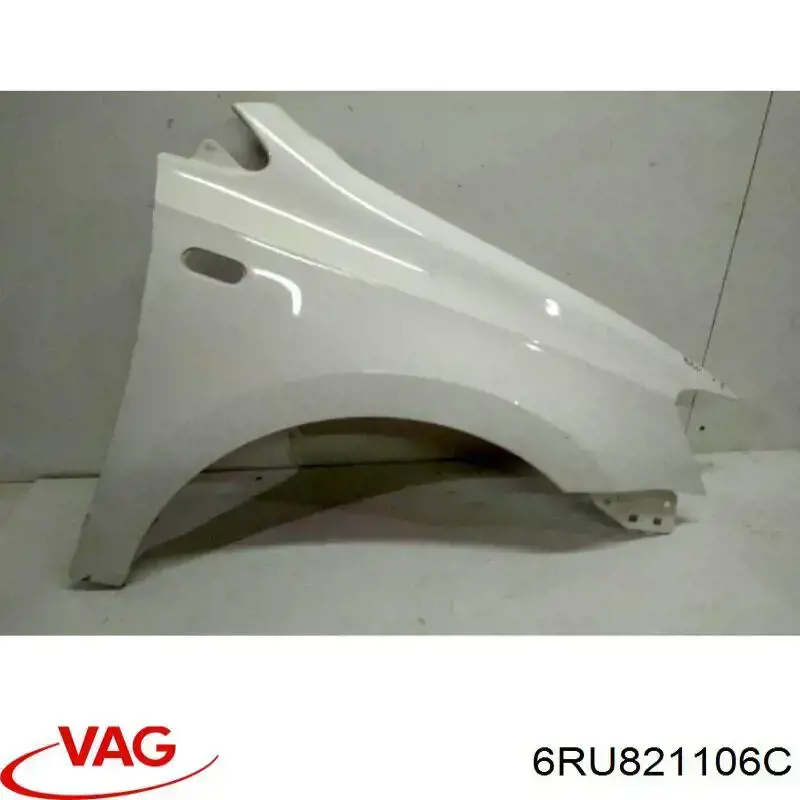 Błotnik przedni prawy VAG 6RU821106C cena, od 66,63 USD