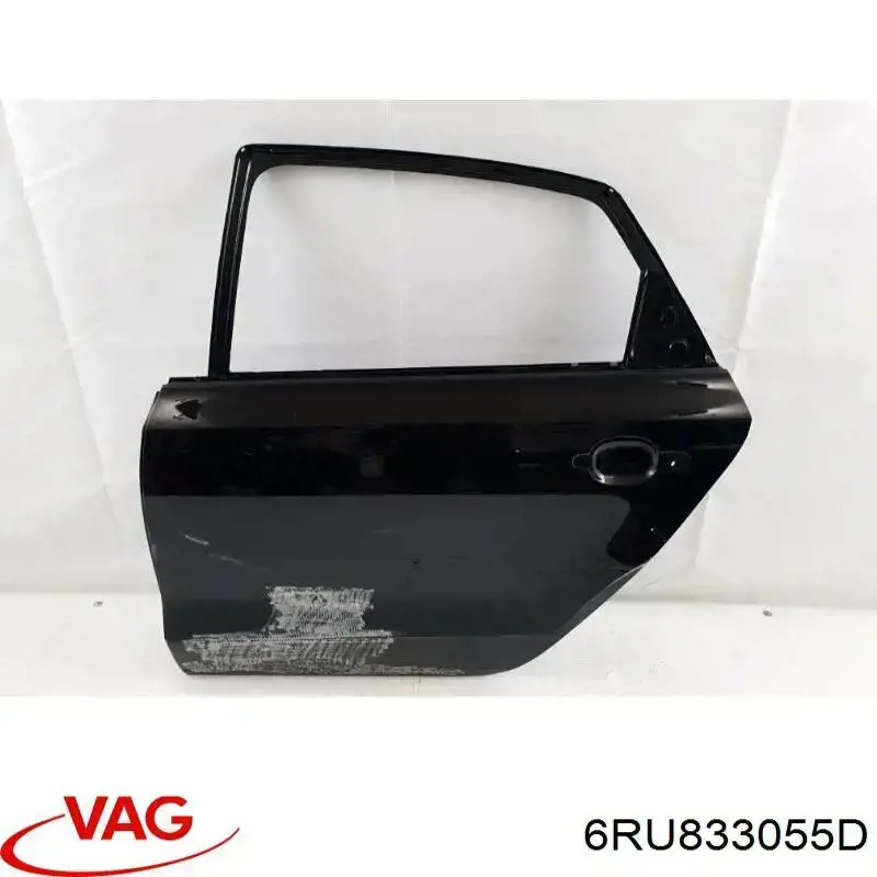 Do koszyka 6RU833055D VAG Drzwi tylne lewe
