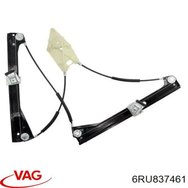 6RU837461 VAG Mechanizm podnoszenia szyby drzwi przednich lewych