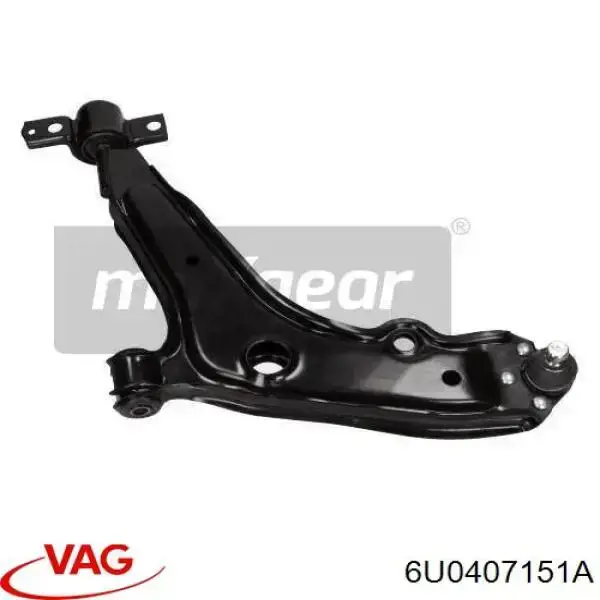 Do koszyka 6U0407151A VAG Wahacz zawieszenia przedniego dolny lewy