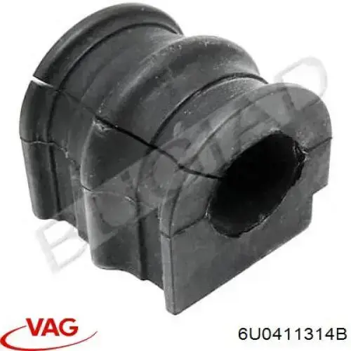 Do koszyka 6U0411314B VAG Tuleja stabilizatora przedniego