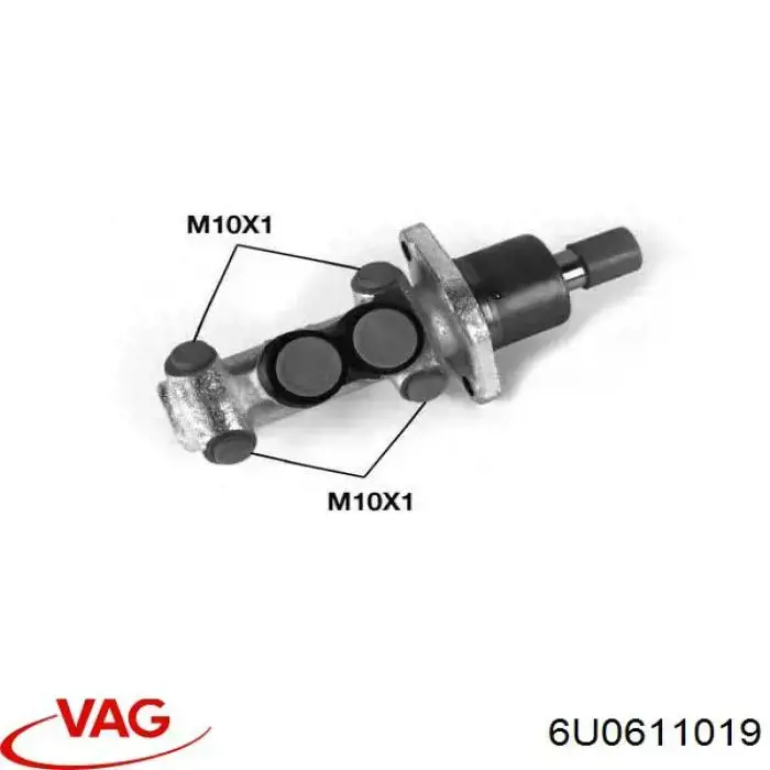 6U0611019 VAG Główny cylinder hamulców
